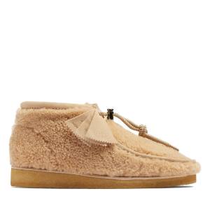 Botas Casuales Clarks Wallabee Hombre Beige | CLK156ZLB