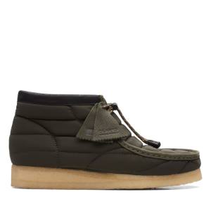 Botas Casuales Clarks Wallabee Hombre Kaki | CLK016ODV