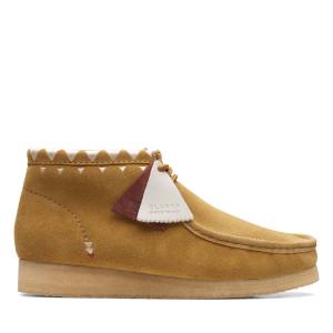 Botas Casuales Clarks Wallabee Hombre Kaki | CLK904SXZ