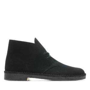 Botas De Desierto Clarks Desert Boot Classic Hombre Negras | CLK495ULN