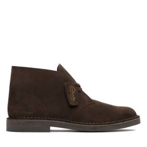 Botas De Desierto Clarks Desert Boot Classic Evo Hombre Marrones Oscuro | CLK642ATW