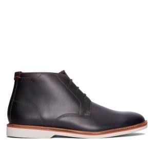 Botines Clarks Atticus LT Mid Hombre Marrones Oscuro | CLK295PJK