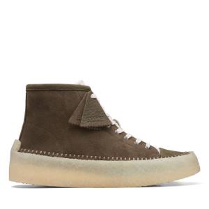 Botines Clarks Caravan Mid Hombre Marrones | CLK320HGX