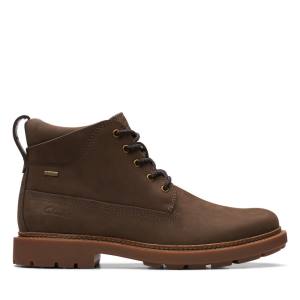 Botines Clarks Craftdale 2 Mid GORE-TEX Hombre Marrones Oscuro | CLK390YIJ