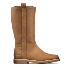 Originals Botas Clarks Comet Wild Kid Niña Marrones | CLK436GBU