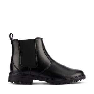 Originals Botas Clarks Loxham High Youth Niña Negras | CLK769GIH