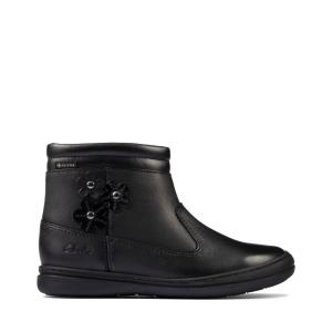 Originals Botas Clarks Scooter Go GORE-TEX Kid Niña Negras | CLK906KFA