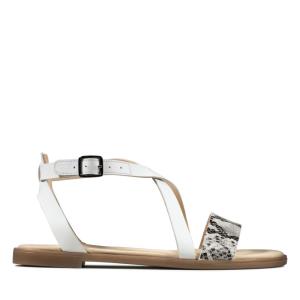 Sandalias Clarks Bay Rosie Mujer Gris Serpent | CLK486MIC