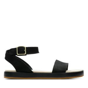 Sandalias Clarks Botanic Ivy Mujer Negras | CLK185BYX