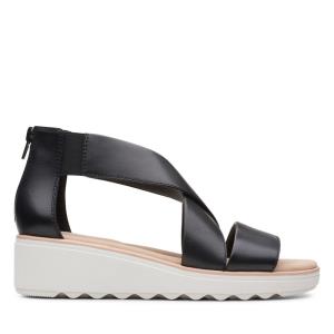 Sandalias Clarks Jillian Rise Mujer Negras | CLK674LQD