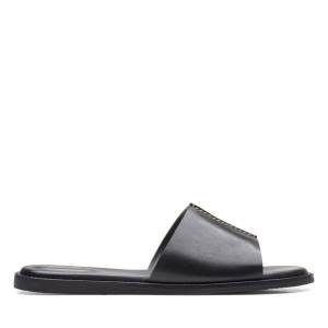 Sandalias Clarks Karsea Mule Mujer Negras | CLK897ELN