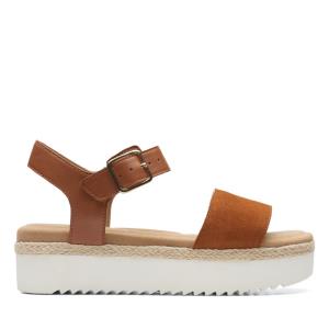 Sandalias Clarks Lana Shore Mujer Marrones Oscuro | CLK438YRE