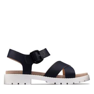 Sandalias Clarks Orinoco Correa Mujer Azul Marino | CLK517HUY