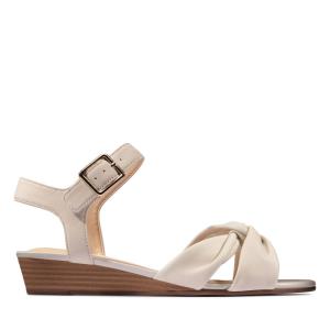 Sandalias Clarks Sense Correa Mujer Blancas | CLK246ERU