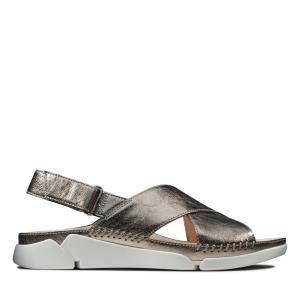 Sandalias Clarks Tri Alexia Mujer Gris | CLK061RCL