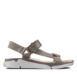 Sandalias Clarks Tri Deportivo Mujer Verde Oliva Serpent | CLK107XBY