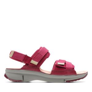 Sandalias Clarks Tri Walk Mujer Moradas | CLK827DNB