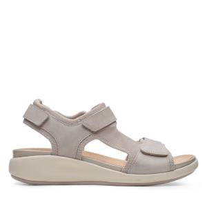 Sandalias Clarks Un Bali Trek Mujer Gris | CLK491JPV