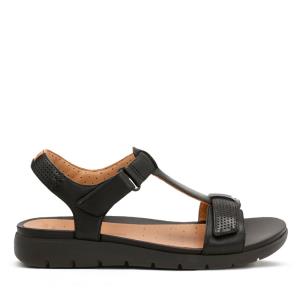 Sandalias Clarks Un Haywood Mujer Negras | CLK491YZF