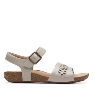 Sandalias Clarks Un Perri Way Mujer Gris | CLK762UJC