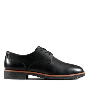 Zapatos Brogue Clarks Griffin Lane Mujer Negras | CLK831HRO