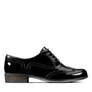 Zapatos Brogue Clarks Hamble Oak Mujer Negras | CLK256KEC