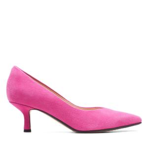 Zapatos De Tacon Clarks Violet 55 Court Mujer Moradas | CLK123KNB