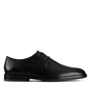 Zapatos Negros Clarks Citi Stride Encaje Hombre Negras | CLK057TVO