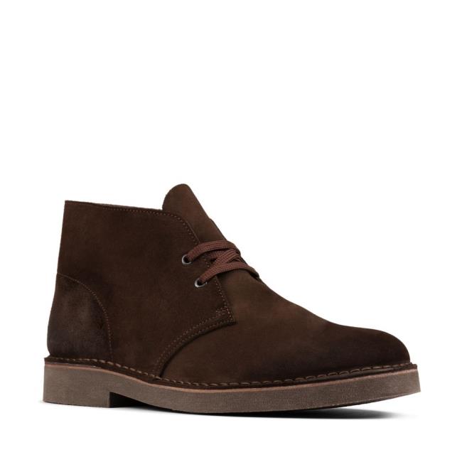 Botas De Desierto Clarks Desert Boot 2 Hombre Marrones Oscuro | CLK974GOD