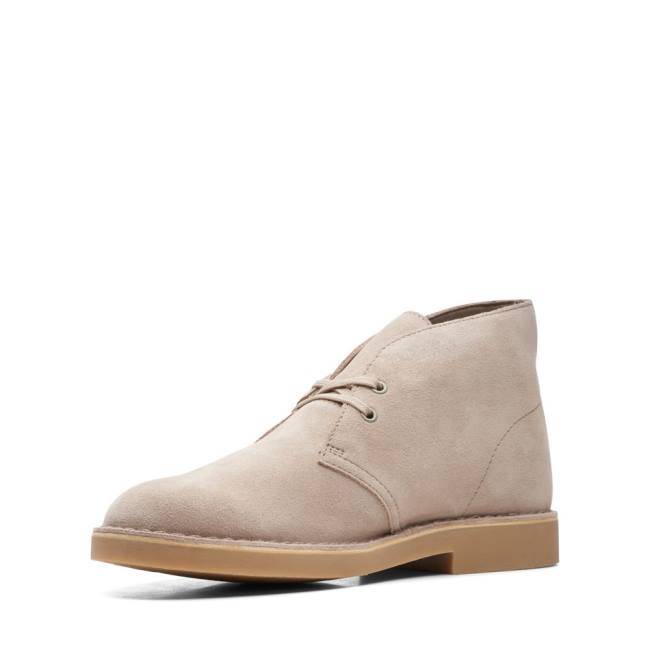 Botas De Desierto Clarks Desert Boot Classic Evo Hombre Sand Suede | CLK928NMF