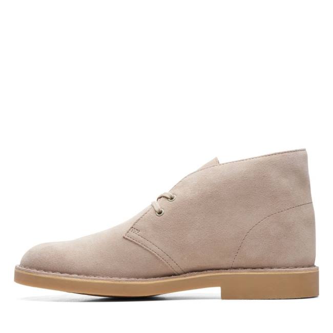 Botas De Desierto Clarks Desert Boot Classic Evo Hombre Sand Suede | CLK928NMF