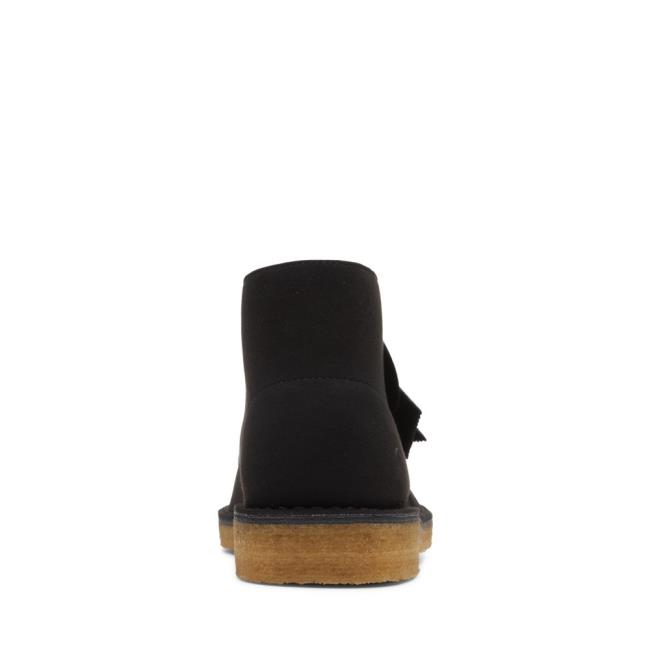 Botas De Desierto Clarks Desert Boot Hombre Negras | CLK089YWX