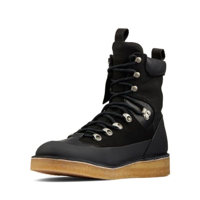 Botas De Desierto Clarks Desert Coal Hike Hombre Negras | CLK906UQJ