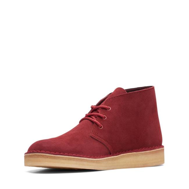 Botas De Desierto Clarks Desert Coal Hombre Rojas | CLK910ZOJ