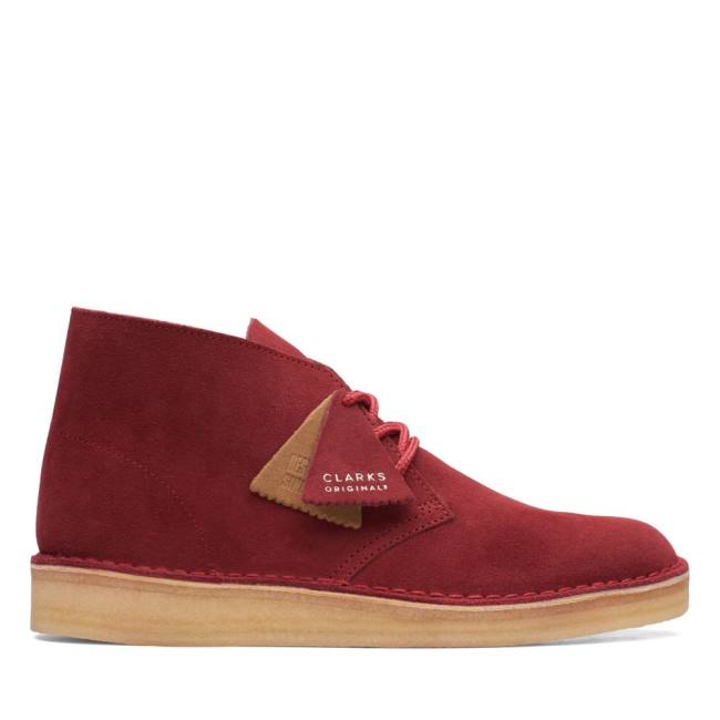 Botas De Desierto Clarks Desert Coal Hombre Rojas | CLK910ZOJ