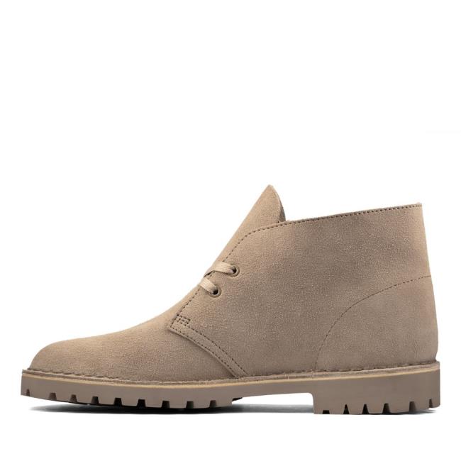 Botas De Desierto Clarks Desert Rock Hombre Marrones | CLK193LVI