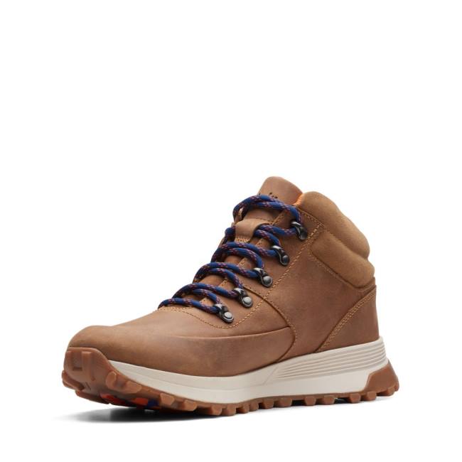 Botines Clarks ATL Trek Mid Hombre Marrones | CLK764JRF