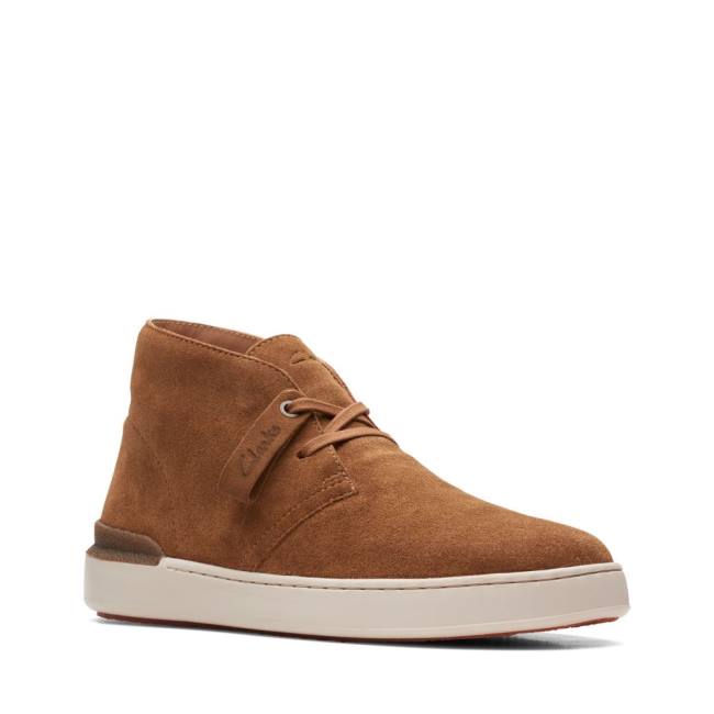 Botines Clarks Court Lite Desert Hombre Marrones | CLK739VWY