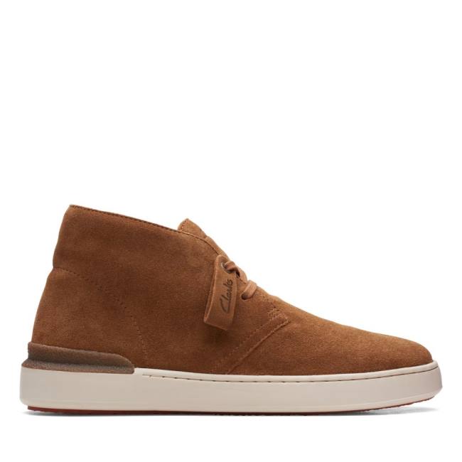 Botines Clarks Court Lite Desert Hombre Marrones | CLK739VWY