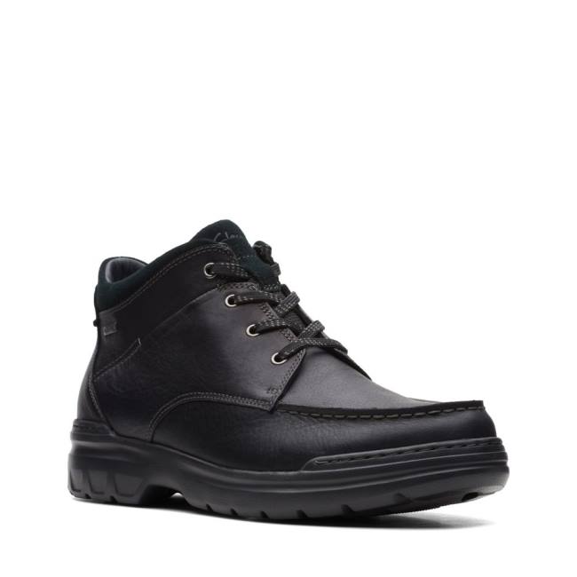 Botines Clarks Rockie 2 HI GORE-TEX Hombre Negras | CLK390TIH