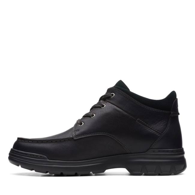 Botines Clarks Rockie 2 HI GORE-TEX Hombre Negras | CLK390TIH