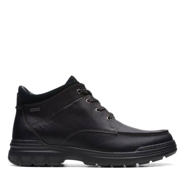 Botines Clarks Rockie 2 HI GORE-TEX Hombre Negras | CLK390TIH