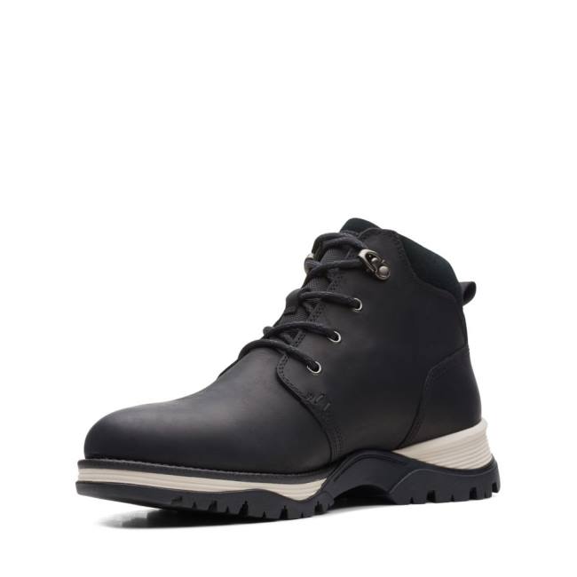 Botines Clarks Topton Mid GORE-TEX Hombre Negras | CLK162QAE