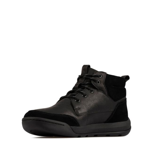 Originals Botas Clarks Ashcombe Hi GORE-TEX Hombre Negras | CLK605LMT