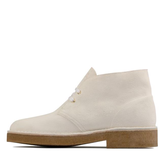 Originals Botas Clarks Desert Boot 221 Hombre Blancas | CLK801PAK