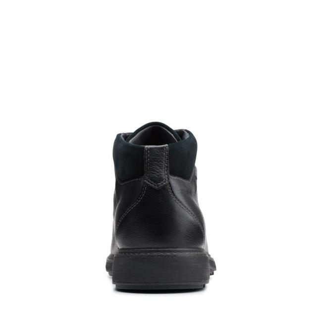 Originals Botas Clarks Un Tread Up GORE-TEX 2 Hombre Negras | CLK463XNO