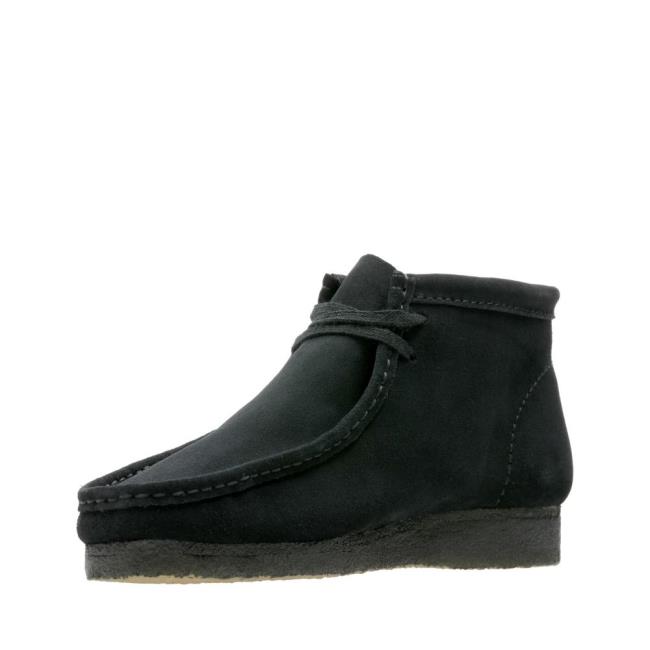 Originals Botas Clarks Wallabee Boot Hombre Negras | CLK256KXS