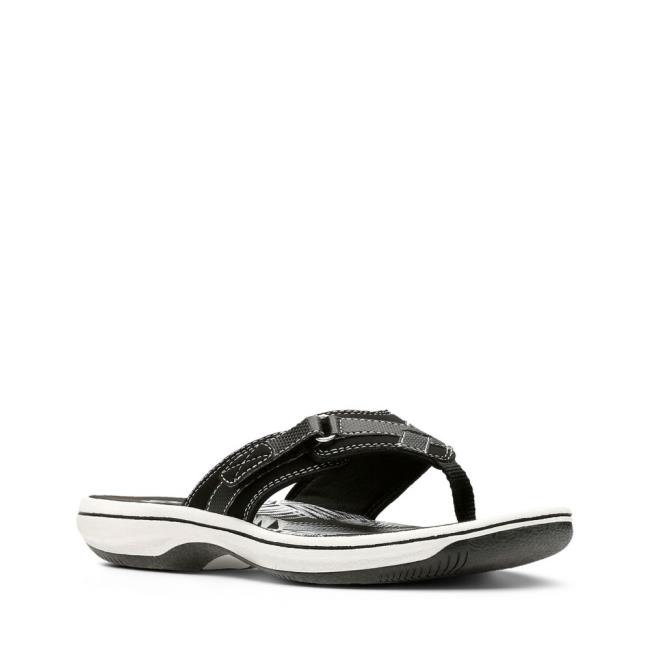 Sandalias Clarks Brinkley Sea Mujer Negras | CLK890GMC