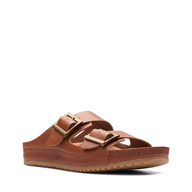 Sandalias Clarks Brookleigh Sun Mujer Marrones | CLK809SQZ