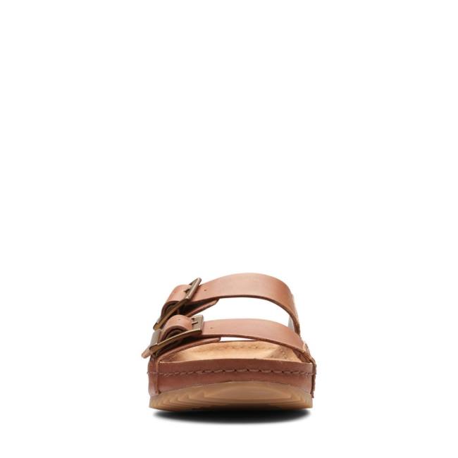 Sandalias Clarks Brookleigh Sun Mujer Marrones | CLK809SQZ